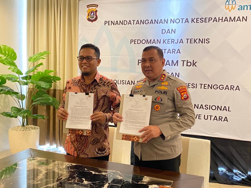 Wilayah Tambang Antam Konawe Utara Bakal Dijaga Ketat