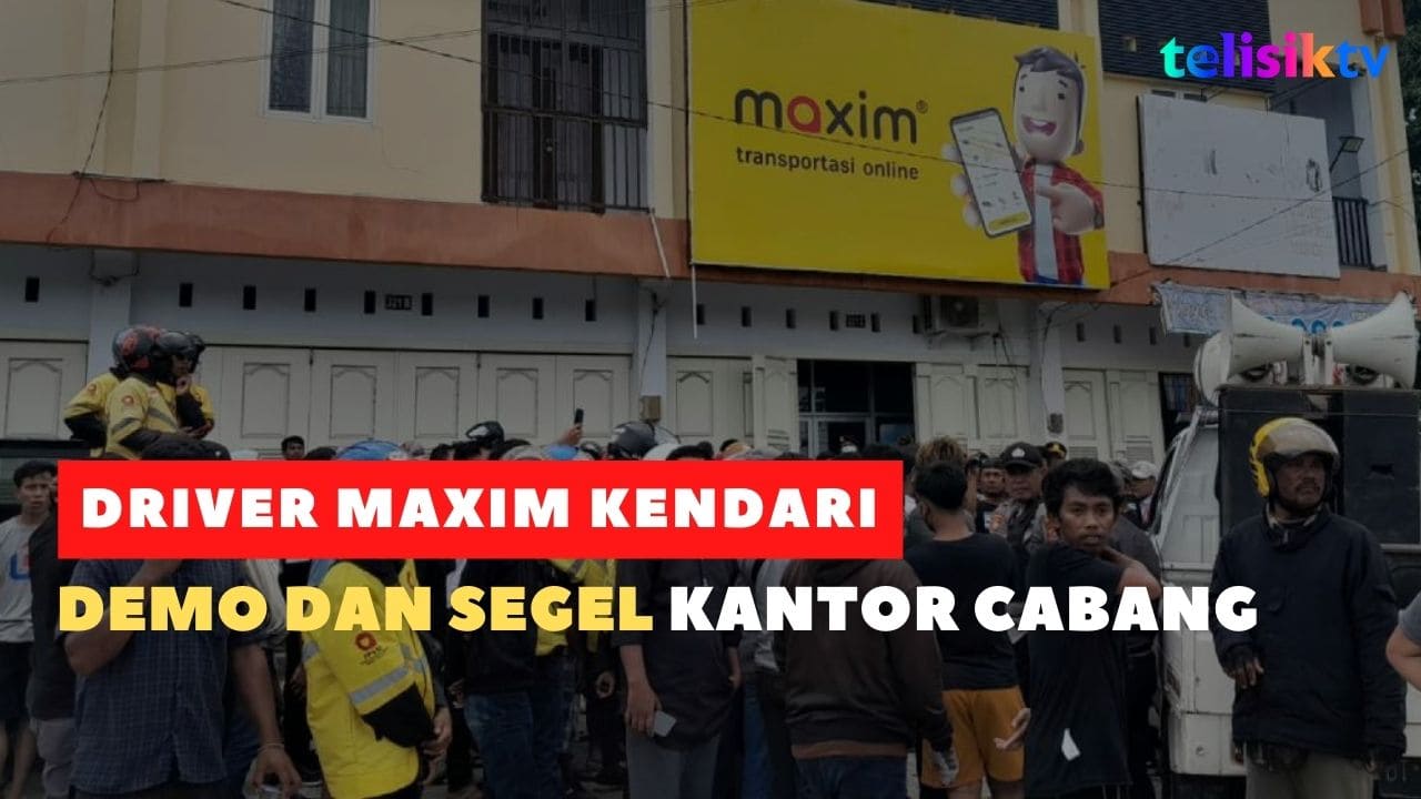 Video: Driver Demo Tuntut Tutup Pendaftaran Maxim di Kendari