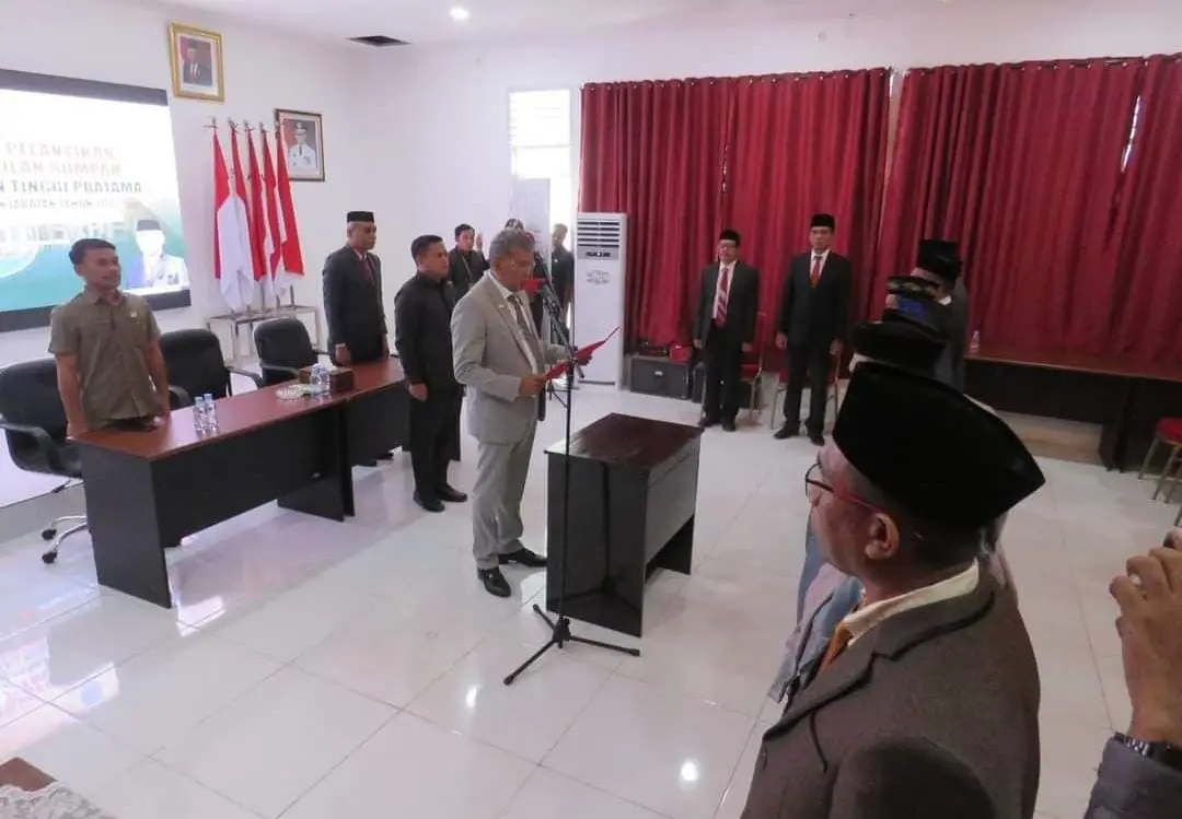 Pj Bupati Buton Tengah Lantik 11 Pejabat Tinggi Pratama