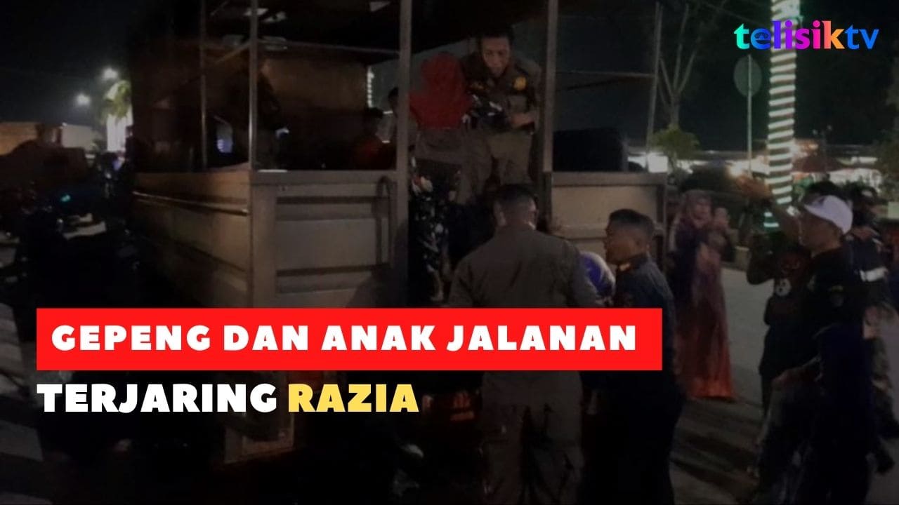 Video: Puluhan Gepeng dan Anak Jalanan di Kota Kendari Terjaring Razia