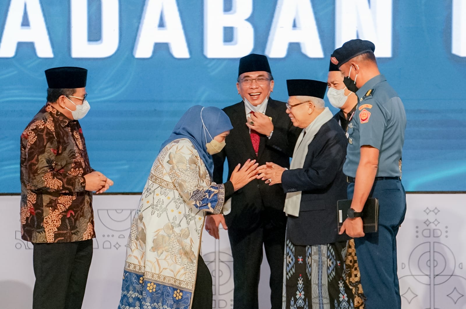 Wapres Makruf Amin Beber Perlunya Ilmu Fikih Fleksibel di Muktamar Fikih Peradaban