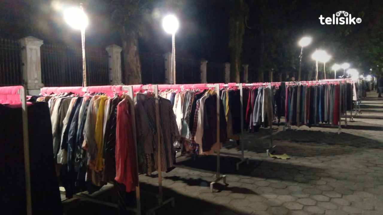 Zona Thrifting Baru Bagi Mahasiswa di Bundaran Kantor Gubernur