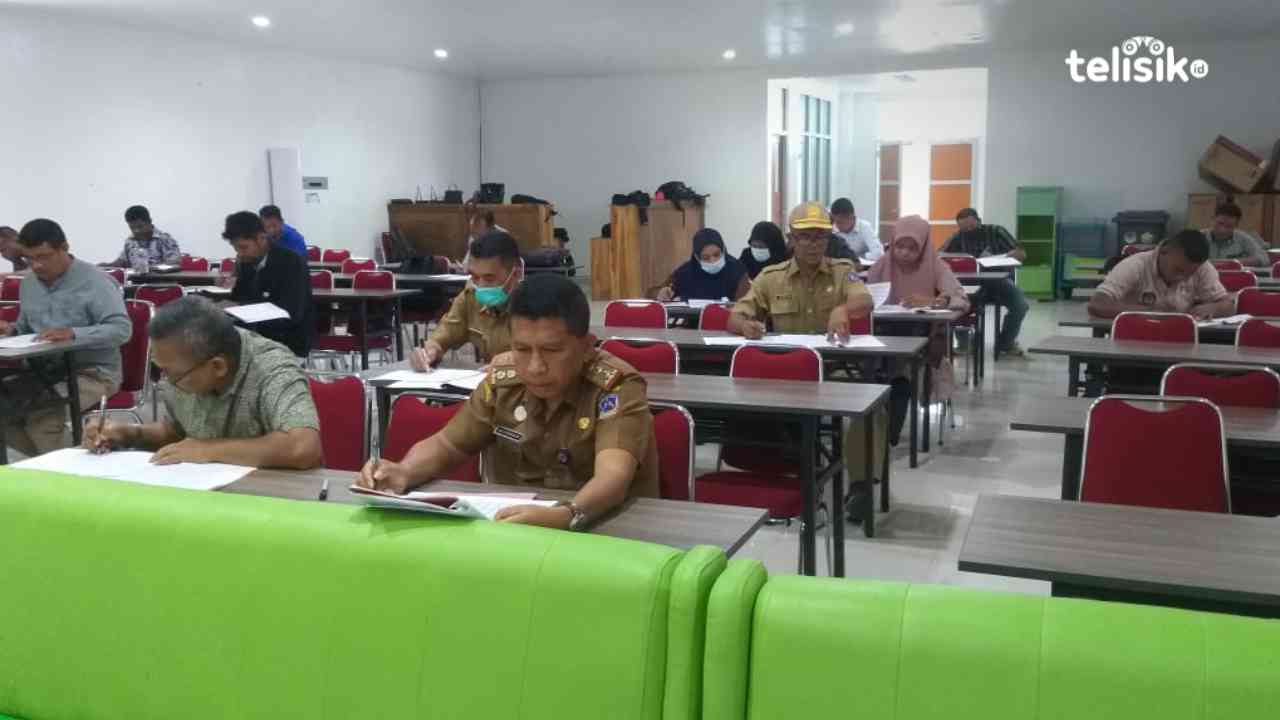 ASN Calon Peserta Lelang Jabatan Eselon II Muna Ikut Tes Kejiwaan dan Bebas Narkoba