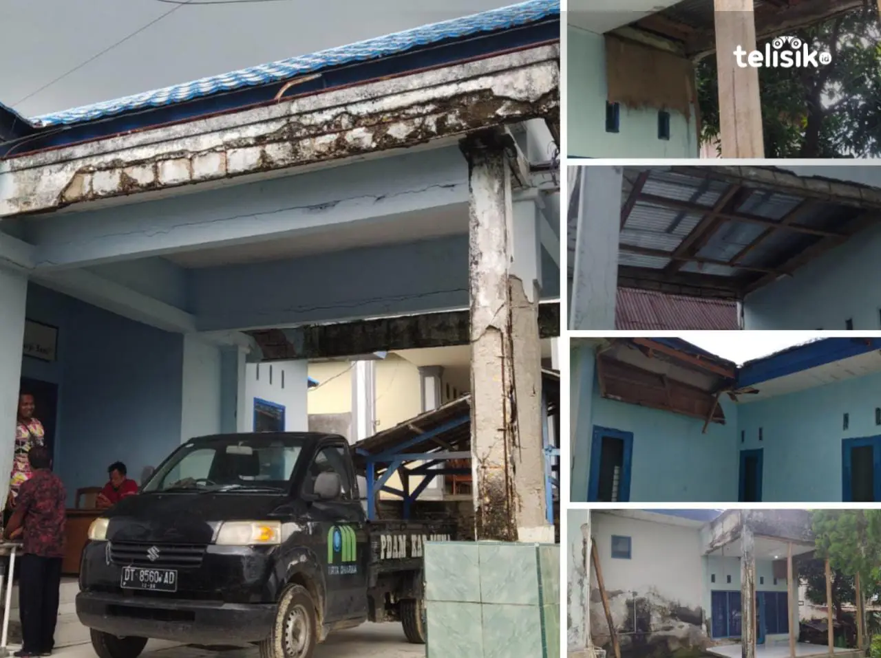 Bangunan PDAM Muna Mulai Roboh