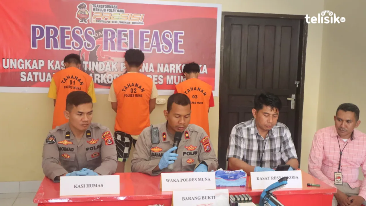 Baru Tiba dari Kendari, Remaja di Muna Ditangkap Polisi