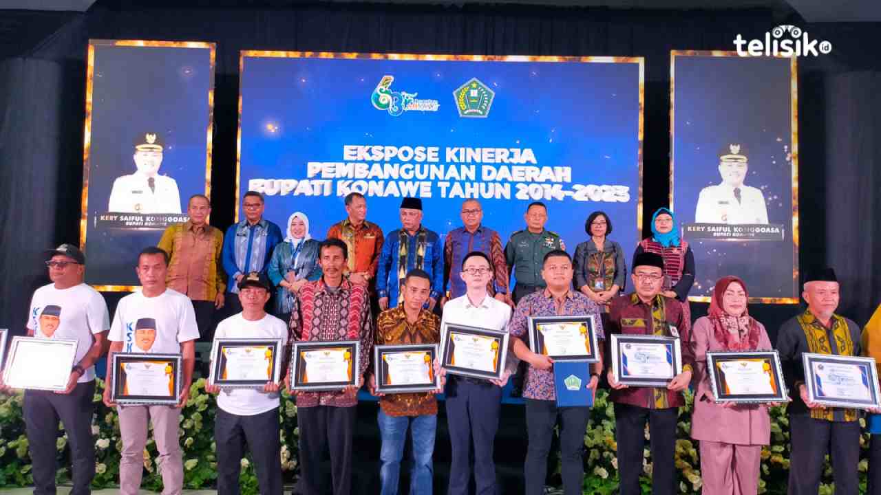 Ekspose Kinerja Pembangunan 1 Dekade KSK Pimpin Konawe