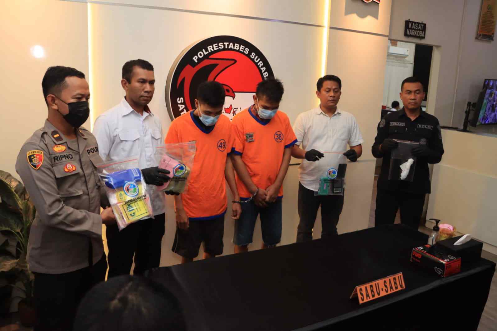 Kakak Beradik Terduga Pengedar Sabu Terancam Hukuman Mati