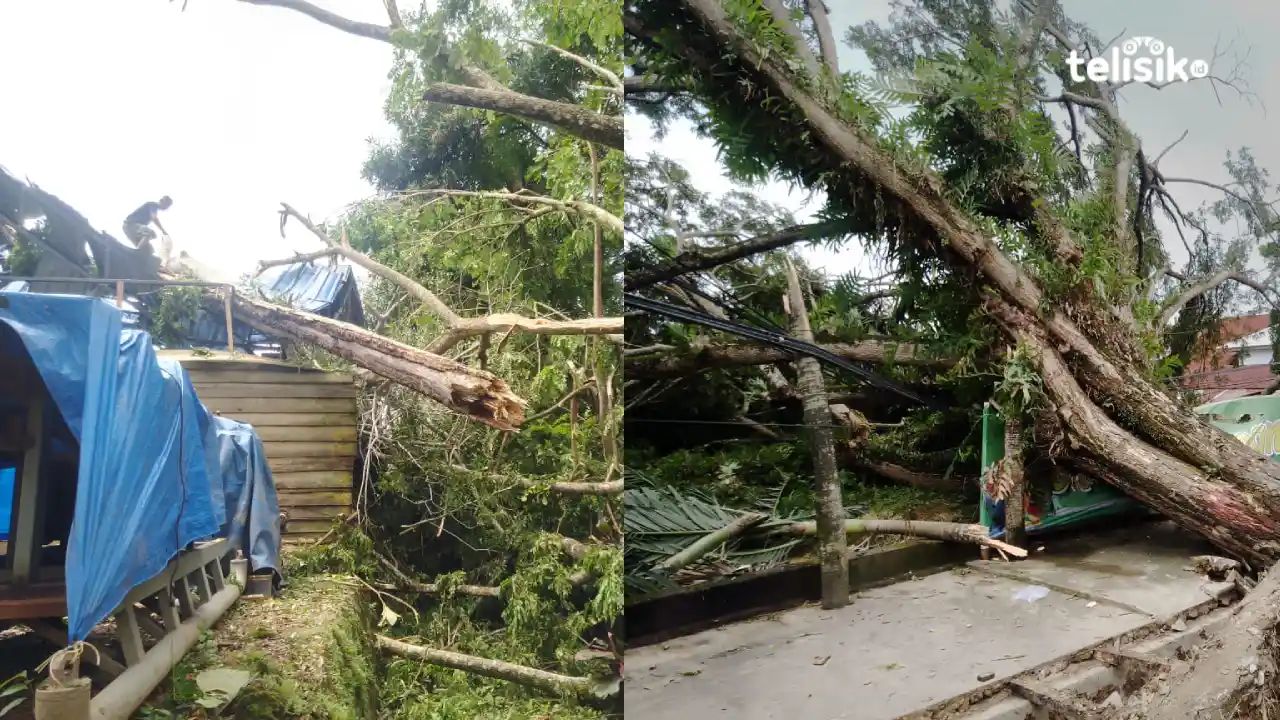 Kantor Pemerintahan dan Rumah Warga Rusak Dilanda Cuaca Ekstrem