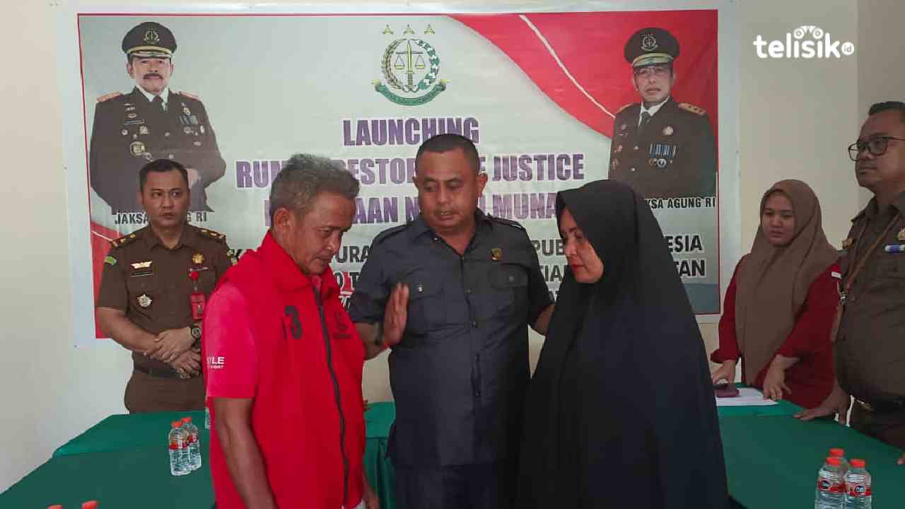 Kejari Muna Restorative Justice Perkara Penganiayaan Ipar di Muna Barat