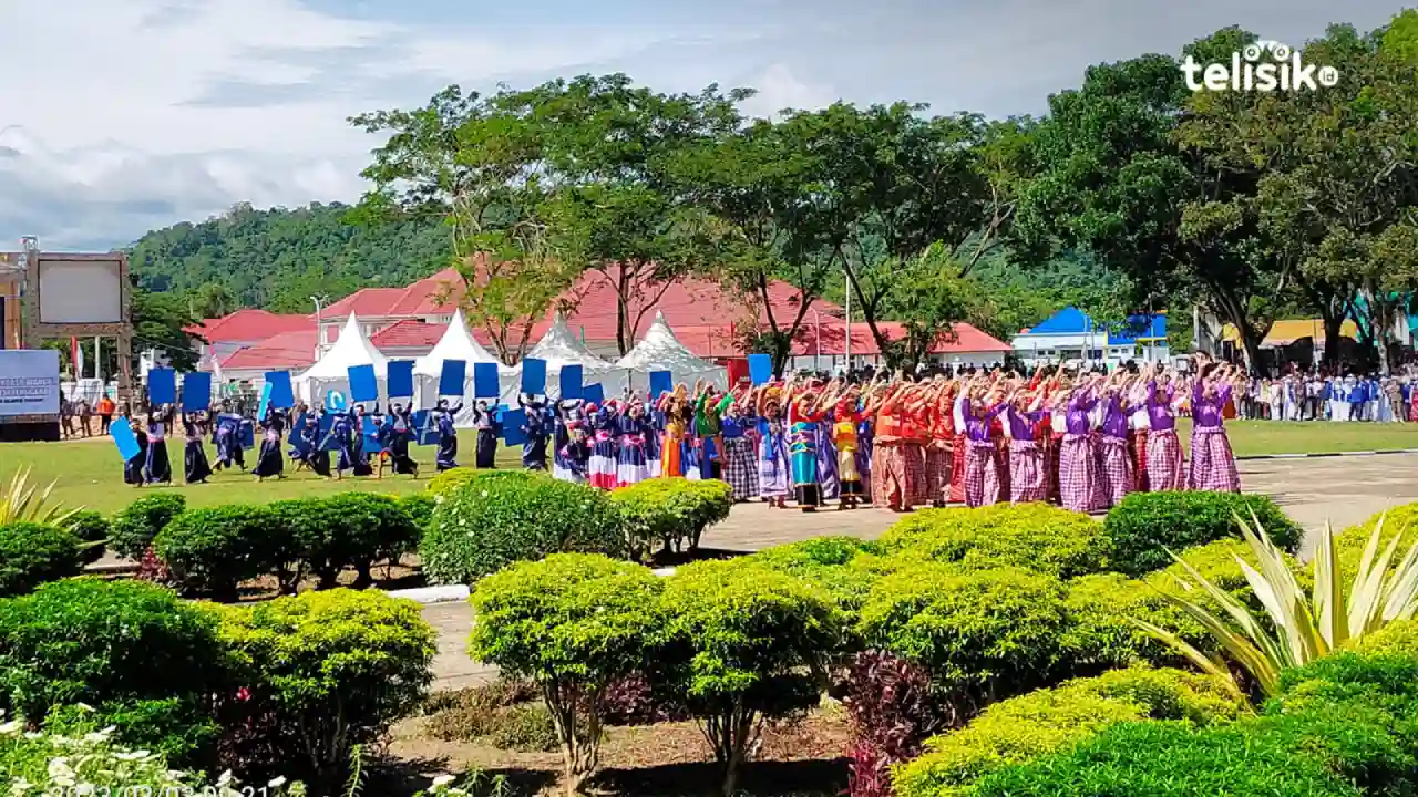 Tari Kolosal Meriahkan Acara Puncak HUT Konawe
