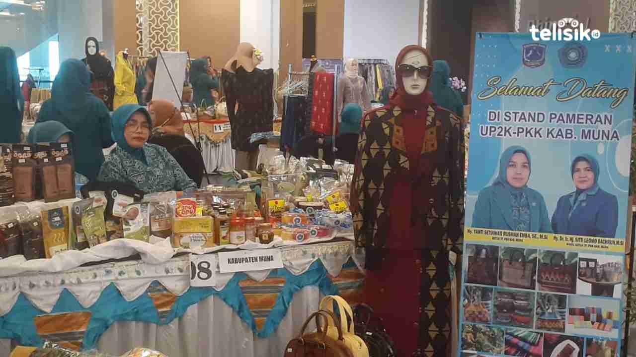 Tenun Masalili Muna Kembali Raih Juara 1 Lomba Pameran Mini UP2K PKK