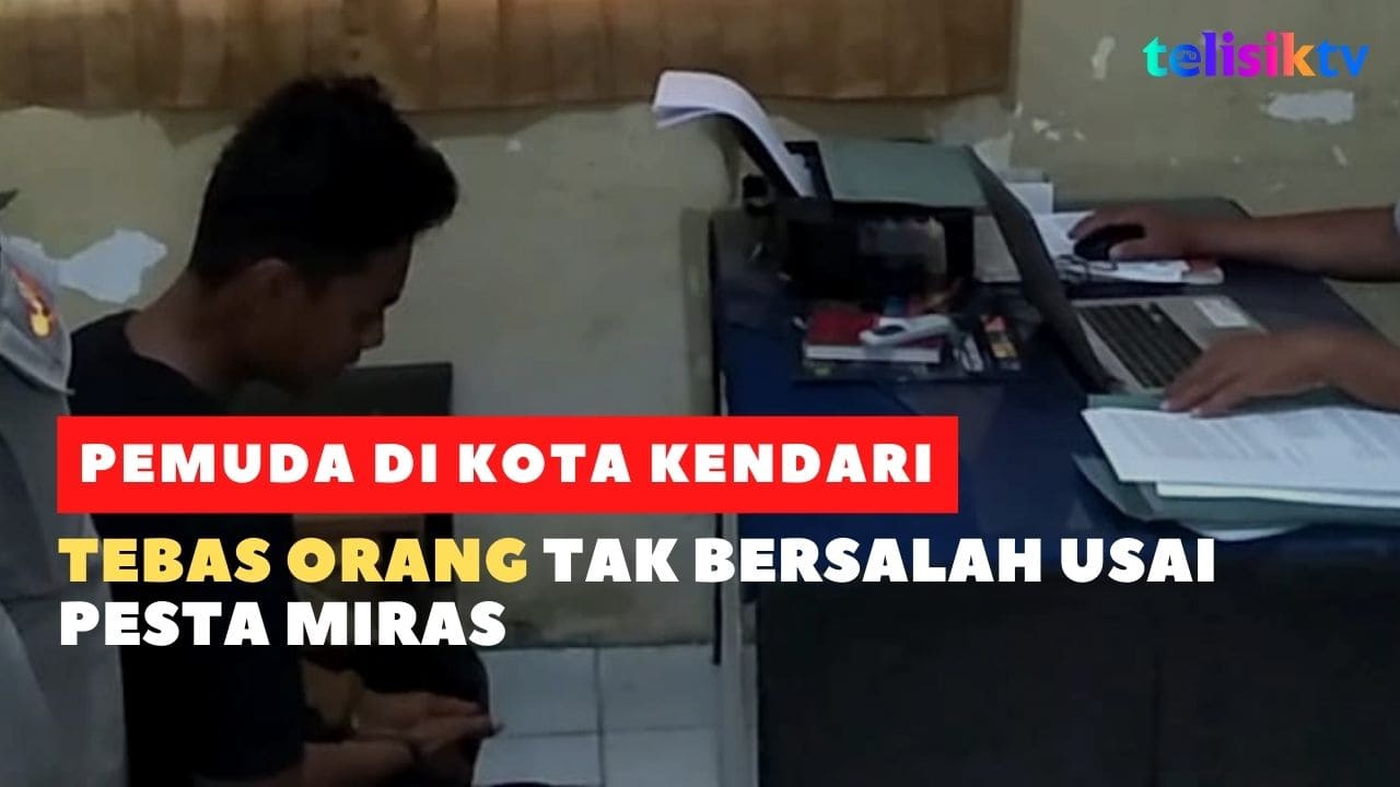 Video: Pemuda di Kota Kendari Tebas Orang Tak Bersalah Usai Pesta Miras