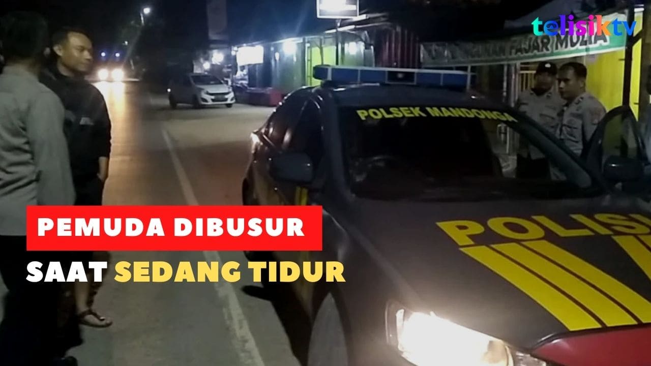 Video: Seorang Pemuda Dibusur Saat Sedang Tidur
