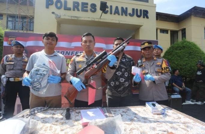 Pelajar SMK di Cianjur Tembak Mati Pacar dan Buang Jasadnya