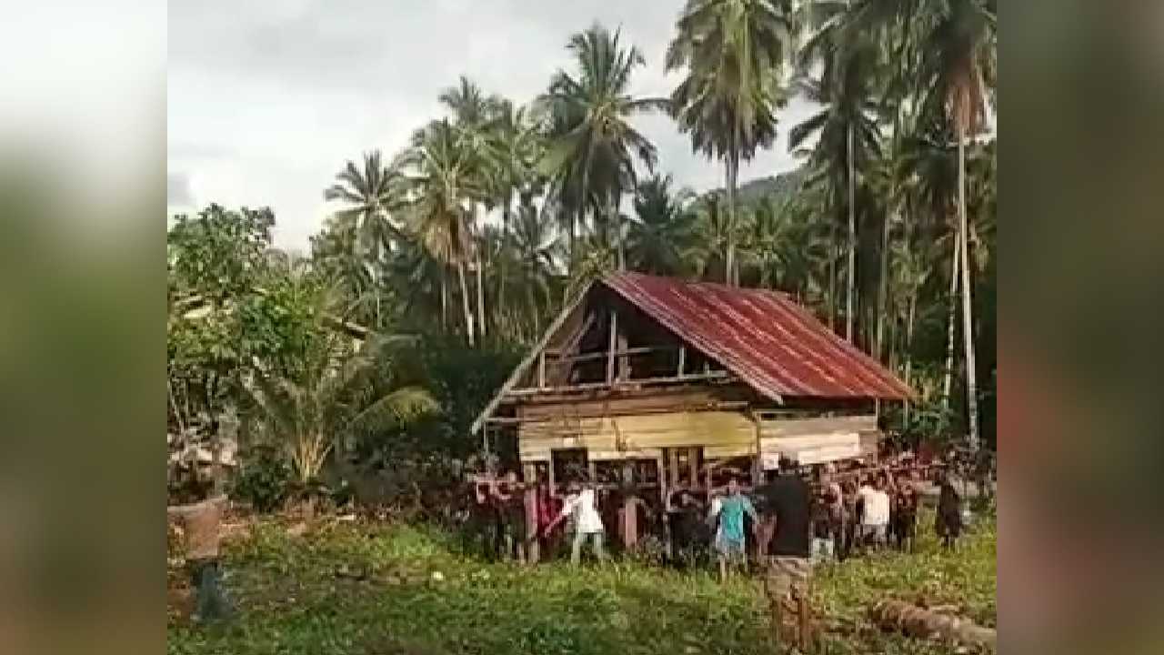 6 Rumah di Kolaka Utara Kembali Dibongkar Gegara Beda Pilihan Calon Kades