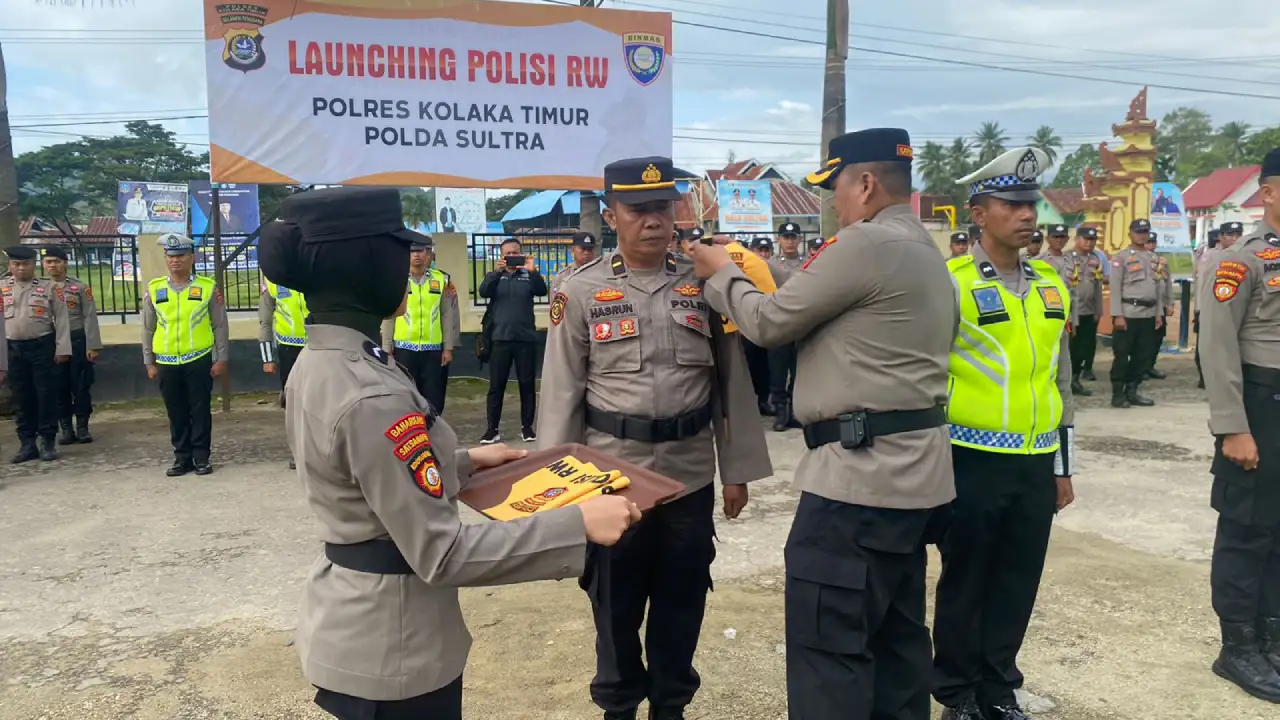 Polisi RW Hadir di Kabupaten Kolaka Timur, Pelayanan Maksimal hingga Tingkat RW
