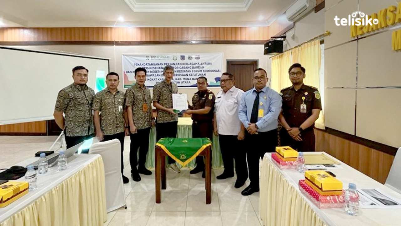 Beri Bantuan Hukum, Kejari Muna dan BPJS Jalin Kerja Sama