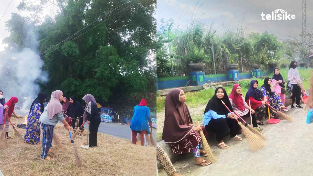 Dapat Bendera Hitam Kelurahan Terkotor Warga Dapu-Dapura Kendari Bersihkan Lingkungan