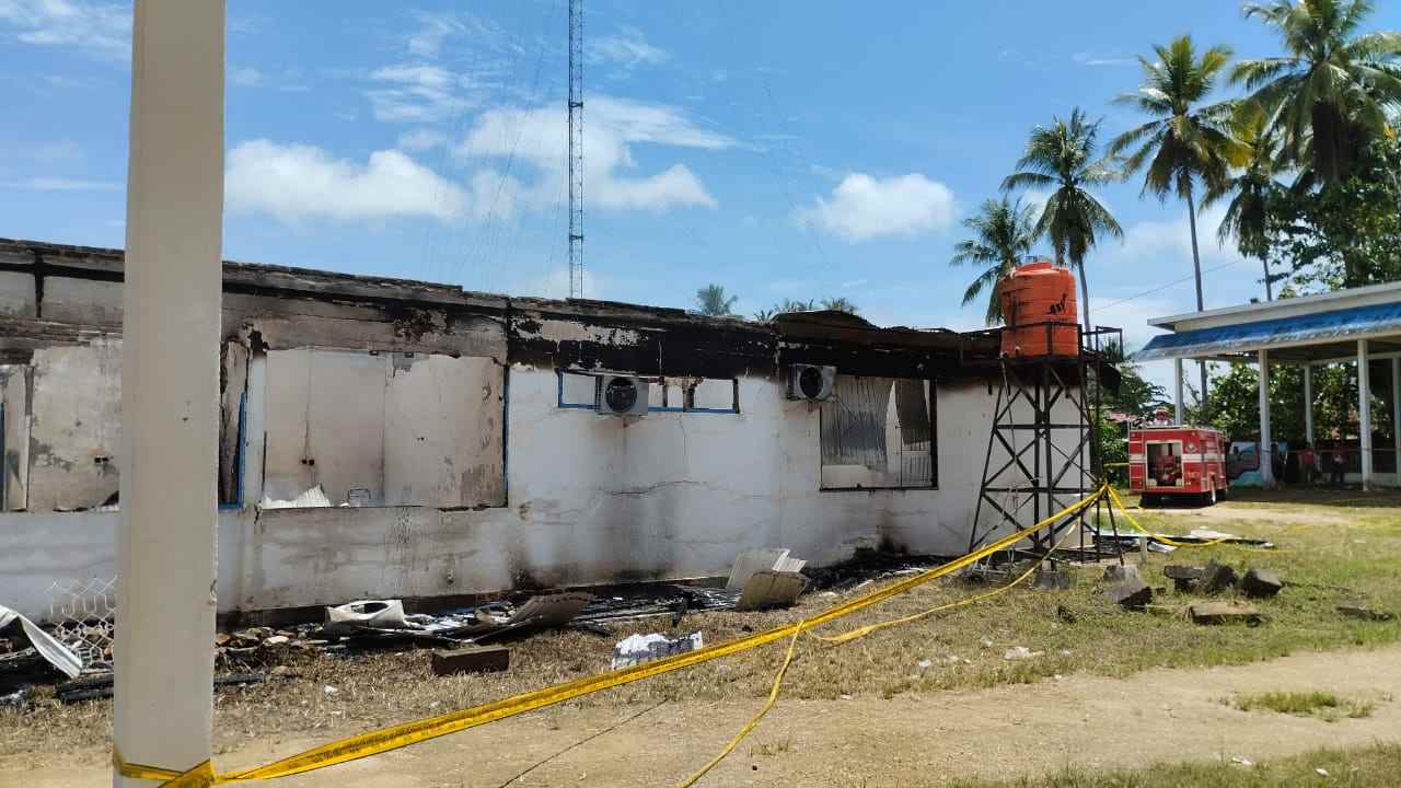 Dokumen Proyek Tahun 2023 di Dinas PUPR Muna Barat yang Hangus Terbakar Aman