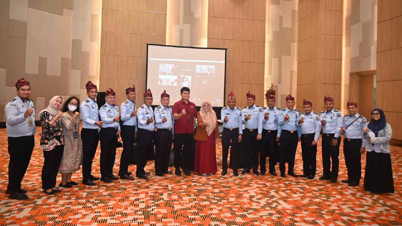 Kakanwil Kemenkumham Sulawesi Tenggara Ikut Pelaksanaan Evaluasi Zona Integritas