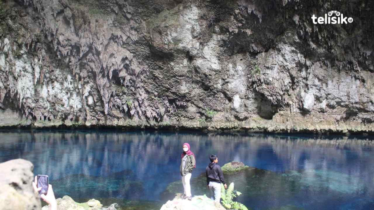 Keindahan Gua Koo dengan Air Sebening Kaca di Buton Tengah