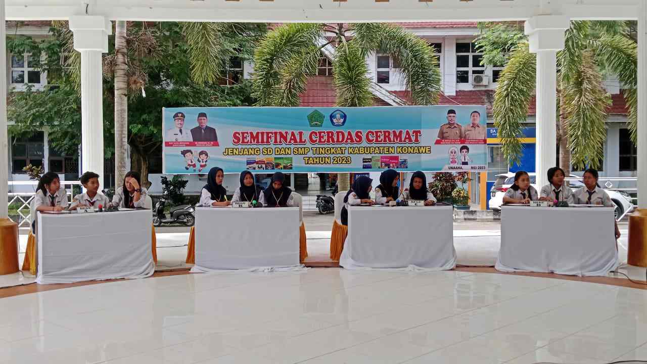 Pemkab Konawe Gelar Lomba Cerdas Cermat Tingkat SD dan SMP