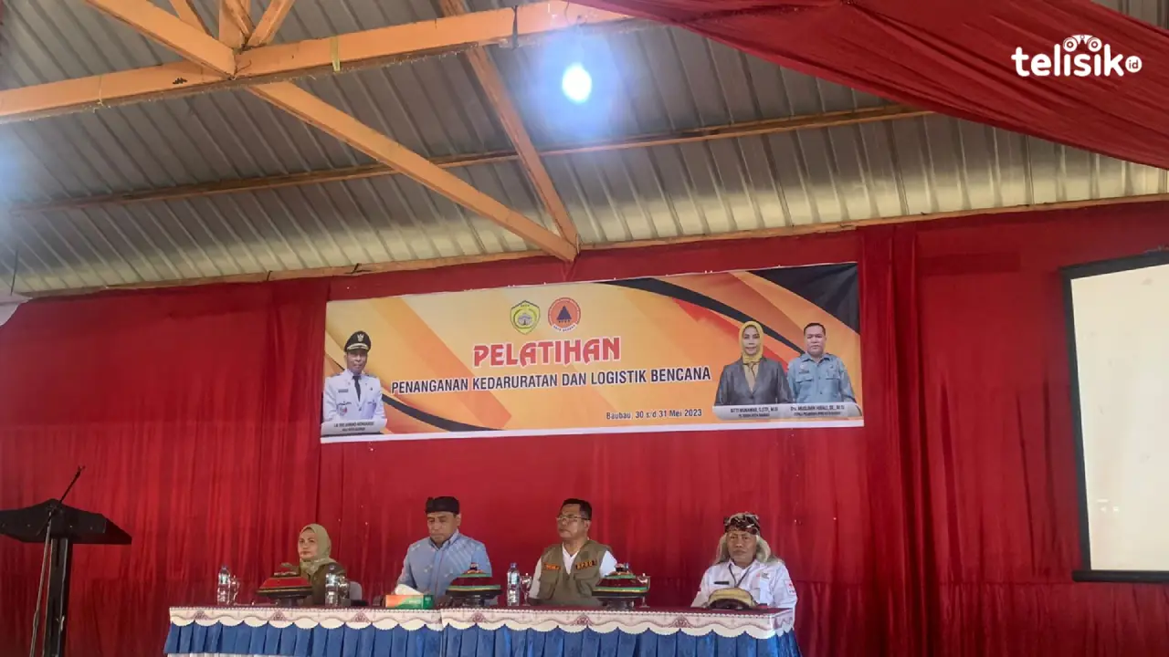 Pemkot Baubau Latih Aparat Kelurahan Antisipasi Bencana