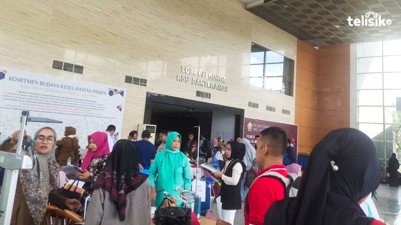 RS Bahteramas Diserbu Ribuan Pendaftar Tes Kesehatan, dari Calon P3K hingga Caleg
