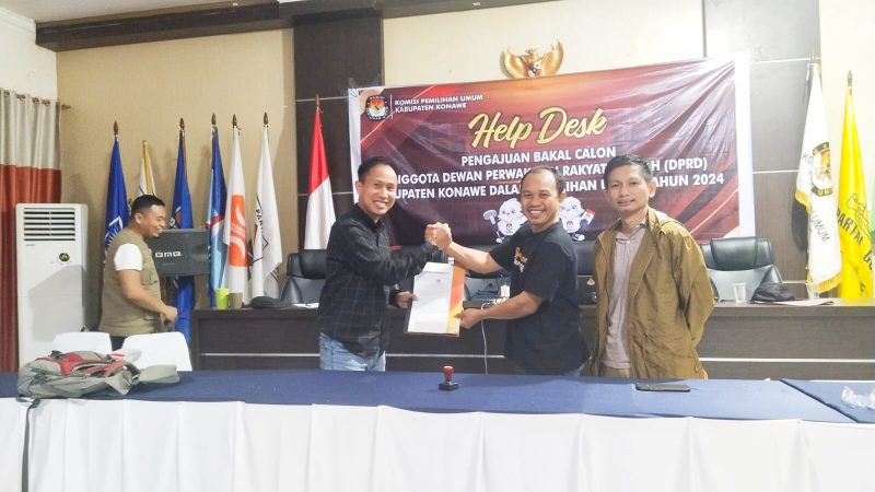 Sempat Dikembalikan KPU, Partai Garuda Konawe Lolos Tahap Pencalonan Bacaleg