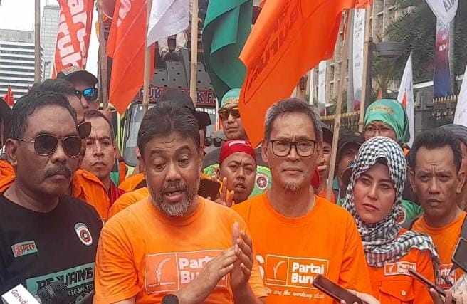 Tak Libatkan Artis, Bacaleg Partai Buruh dari Tukang Parkir hingga Driver Ojol