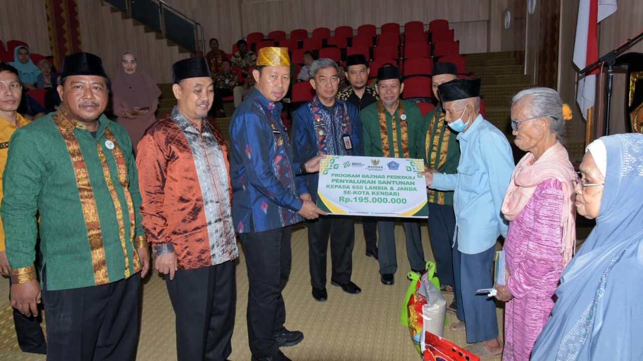 650 Janda dan Lansia Keciprat Dana Zakat Rp 195 Juta