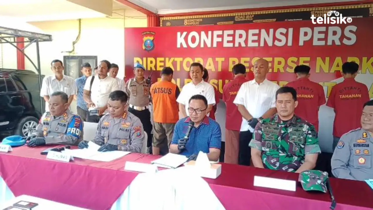 Bandar Ditangkap, 16.970 Butir Pil Ekstasi Gagal Beredar di Kota Medan