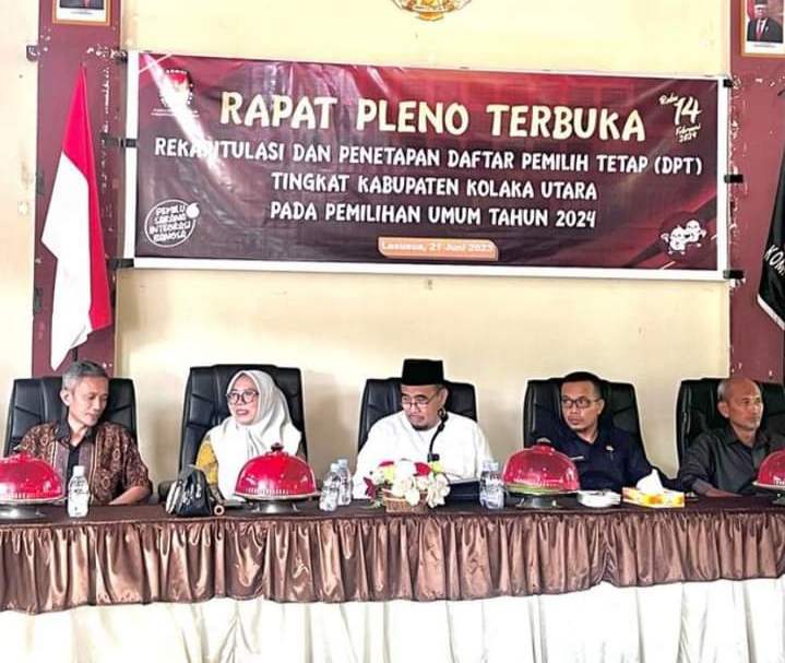 Daftar Pemilih Tetap Kolaka Utara Naik 3.335 pada Pemilu 2024   