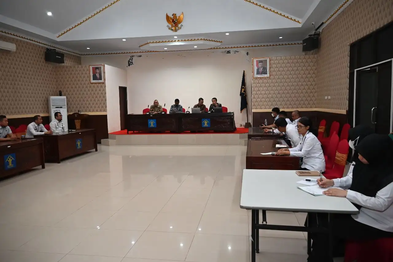 Biro Kepegawaian Kemenkumham Gelar Monitoring Terkait Absensi Pegawai Melalui Simpeg Kumham