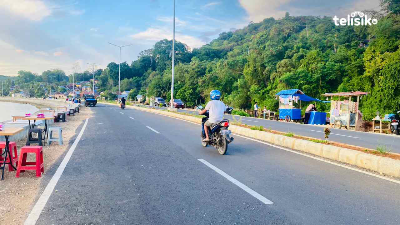 Jalan By Pass Waruruma jadi Peluang UMKM Baru di Kota Baubau - telisik.id