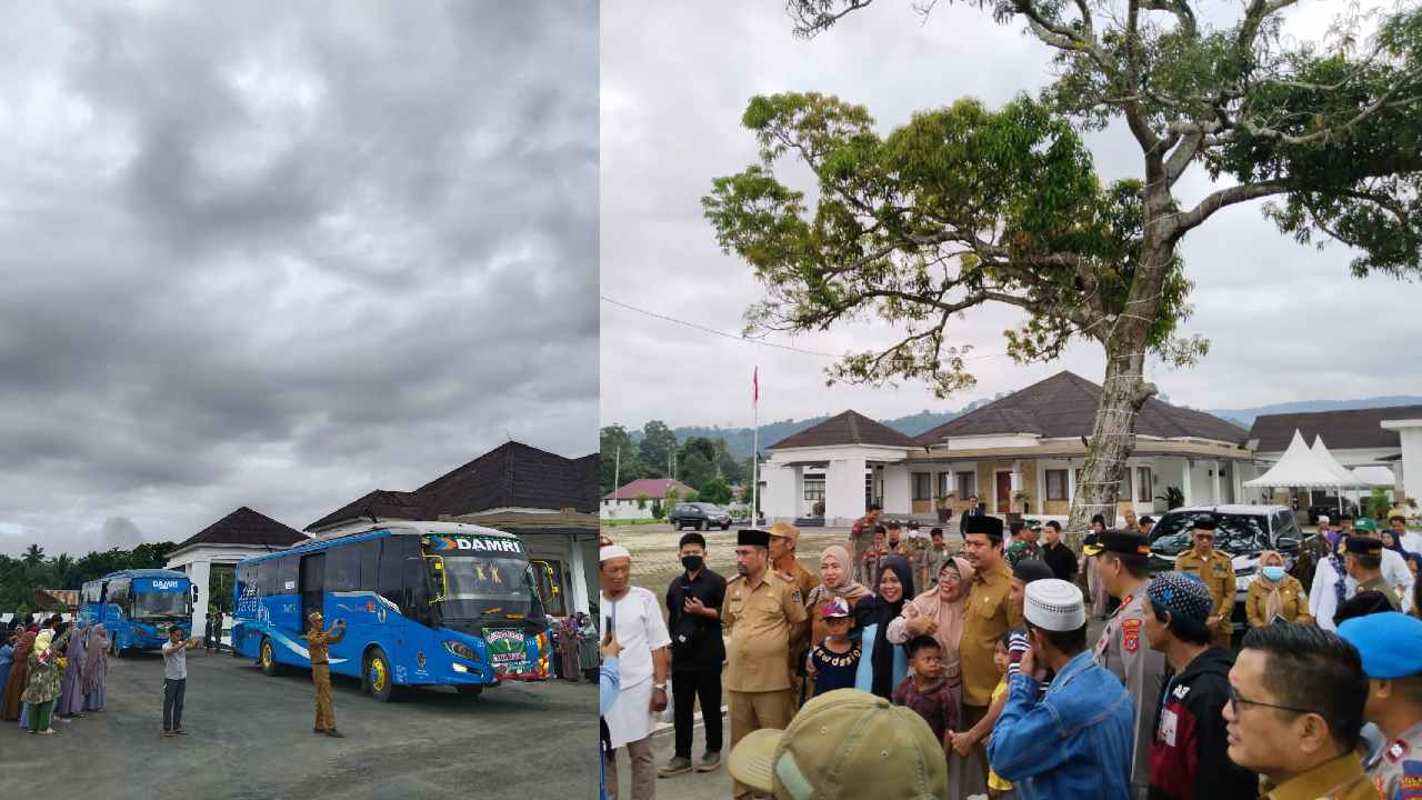 Jemaah Calon Haji Kloter 3 Asal Kolaka Timur Diberangkatkan