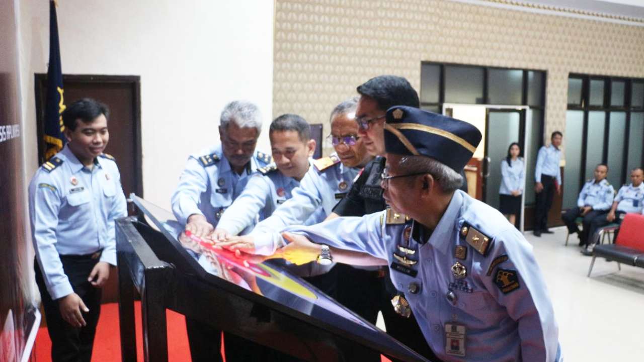 Kanwil Kemenkumham Sulawesi Tenggara Launching Aplikasi SILILABA