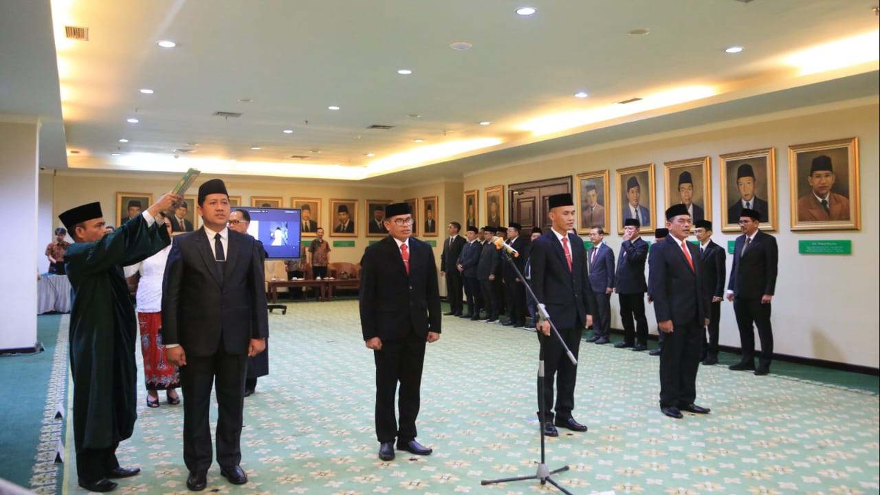 Menag Lantik Enam Rektor Baru PTKN, Termasuk IAIN Kendari