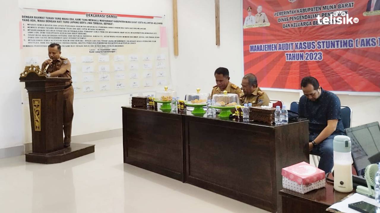 Muna Barat Target Angka Stunting Turun di Bawah 20 Persen pada 2024