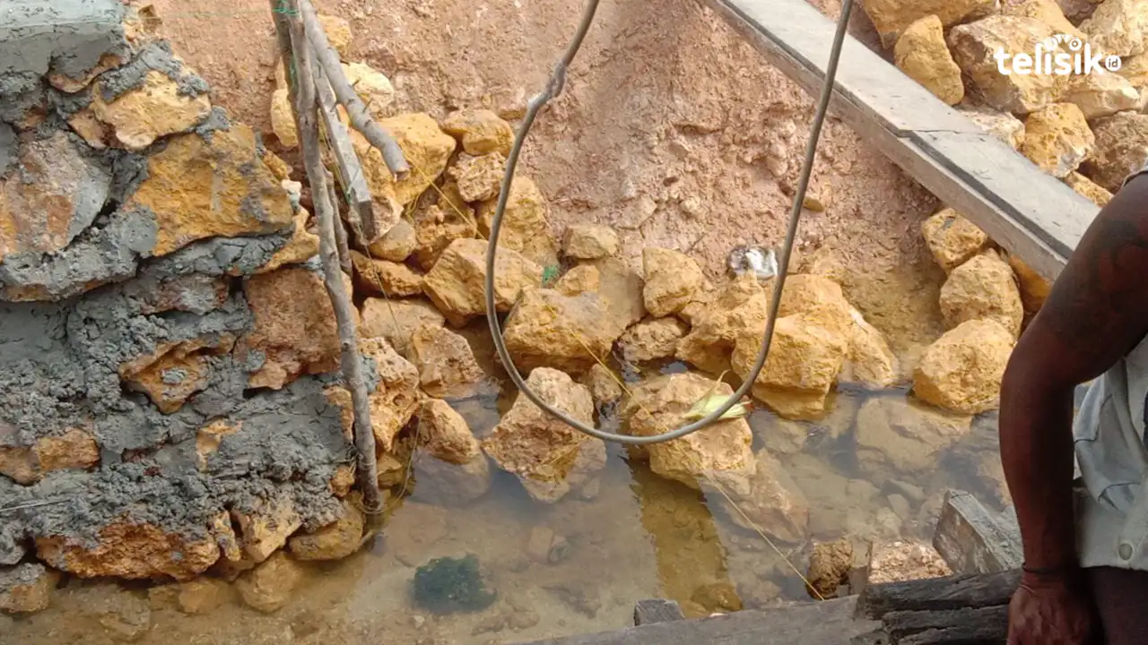 Penggunaan Batu Kapur di Proyek APBN, Kontraktor dan Balai Prasarana Permukiman Diduga Main Mata