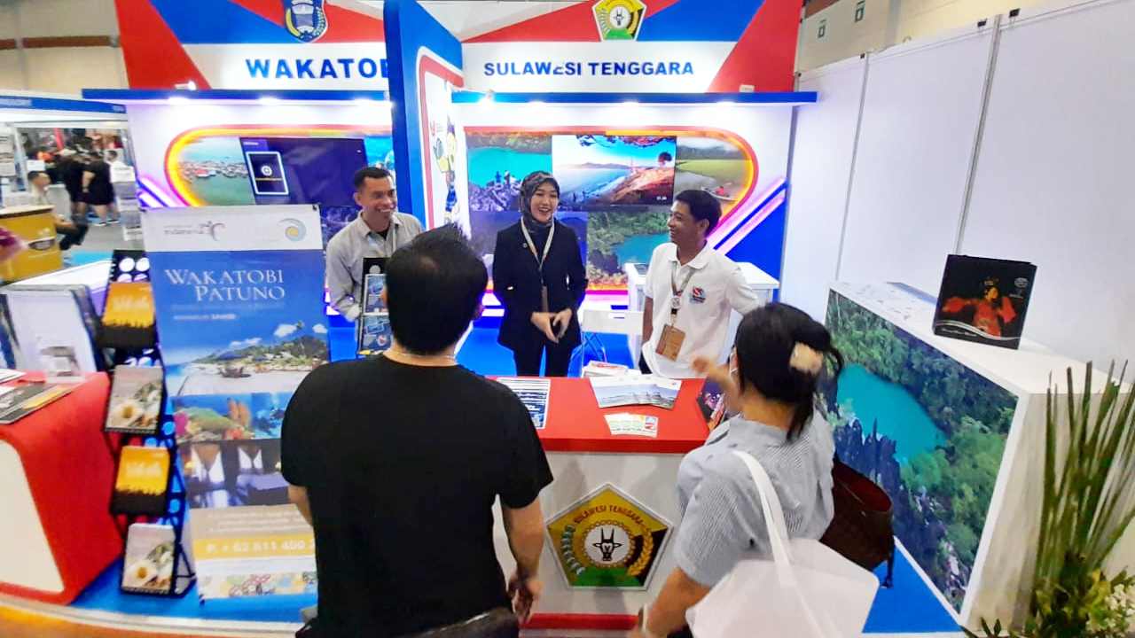 Sulawesi Tenggara Unjuk Kehebatan Wisata Bahari di Deep and Extreme Indonesia 2023