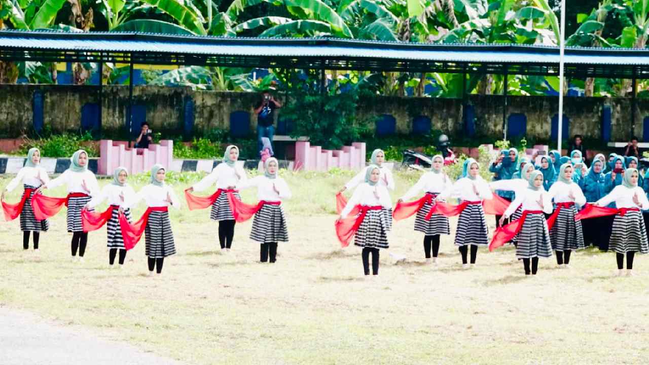 Tari Kolosal Buton Selatan Meriahkan Jambore PKK Tingkat Kabupaten