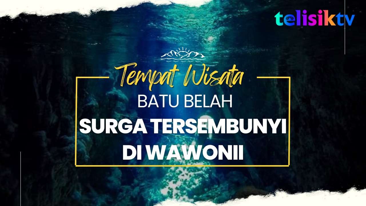 Video: Wisata Batu Belah, Surga Tersembunyi di Wawonii