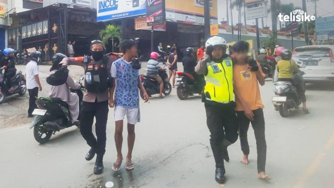 2 Kelompok Pelajar di Kendari Terlibat Tawuran, Sopir Angkot Kena Imbas Lemparan Batu