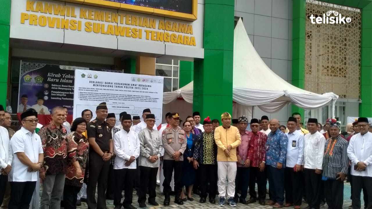 Deklarasi Damai Umat Beragama, Komitmen Jaga Perdamaian Tahun Politik 2024