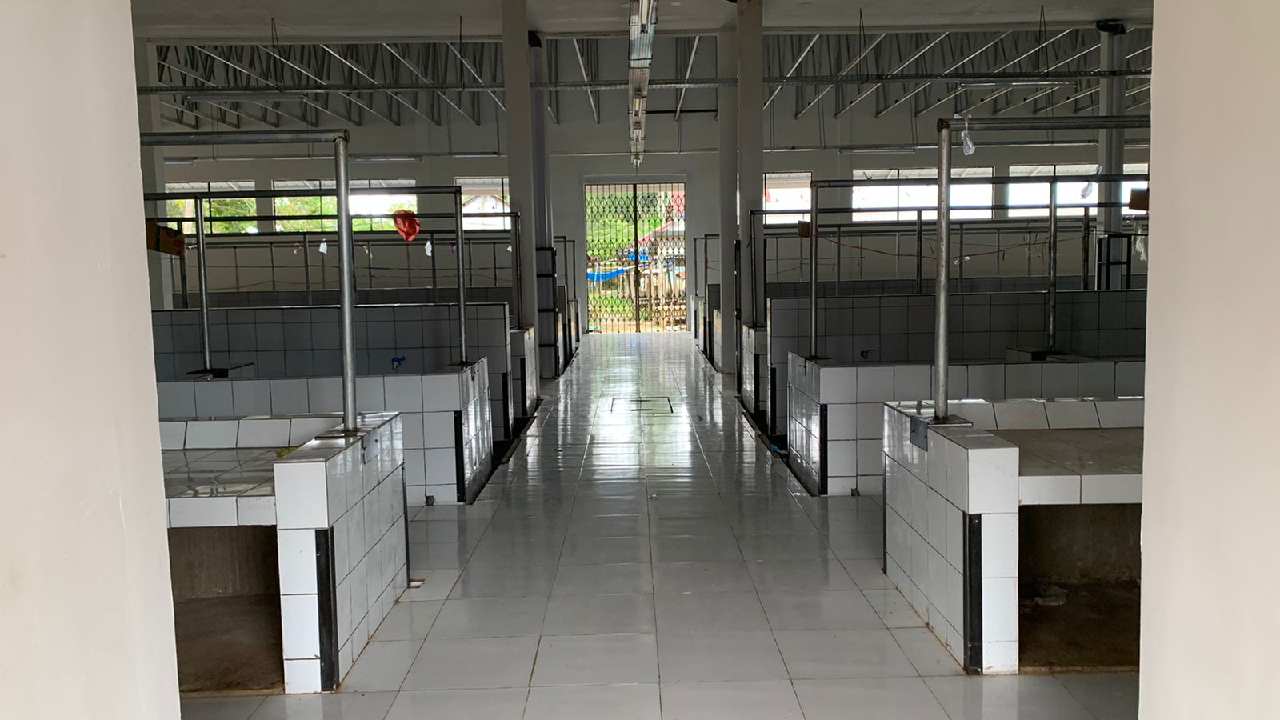 Dibiayai APBN 2,7 Miliar, Pasar Rakyat Kambara jadi Aset Pemda Muna Barat