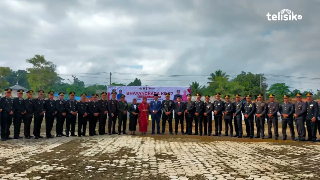 HUT Bhayangkara ke-77 di Kolaka Timur Refleksi Polri Presisi