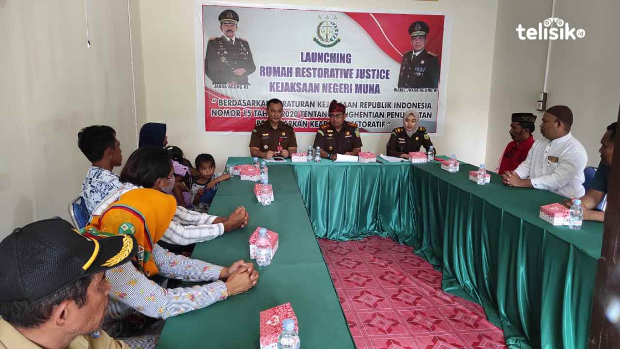 Korban dan Tersangka Berdamai, Kejari Muna Usul Dua Perkara Restorative Justice
