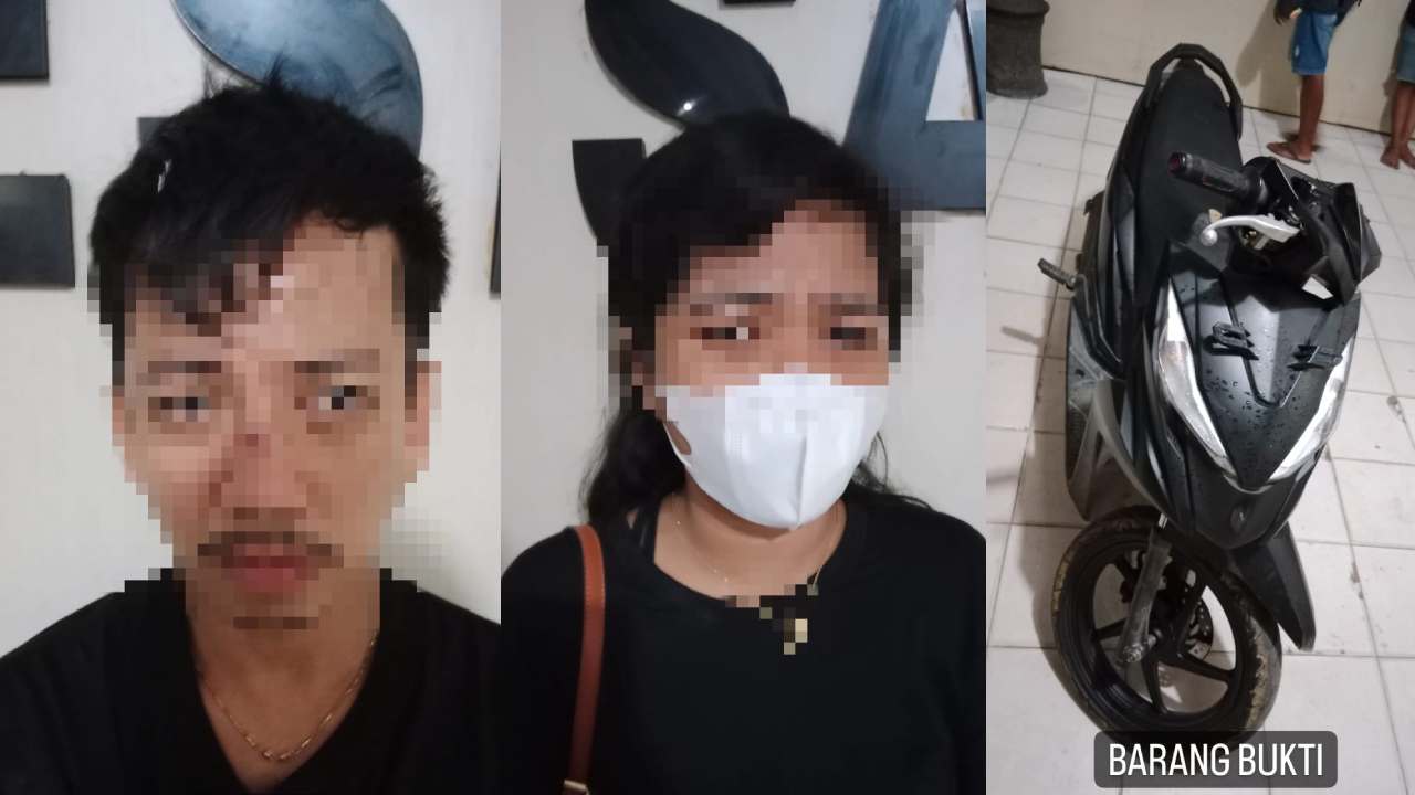 Nekat Curi Motor, Sepasang Kekasih di Kendari Terancam Dipenjara 5 Tahun