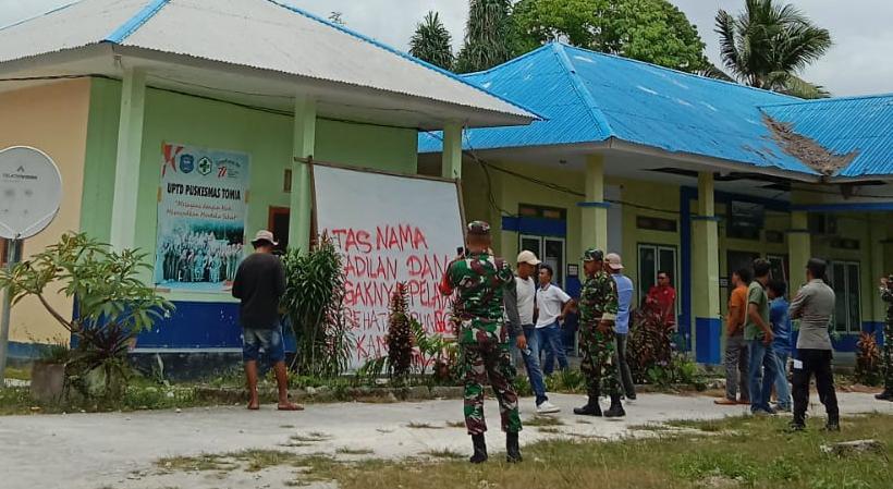 Ruang Kapus Tomia Wakatobi Disegel Soal Dugaan Penyelahgunaan Kekuasaan